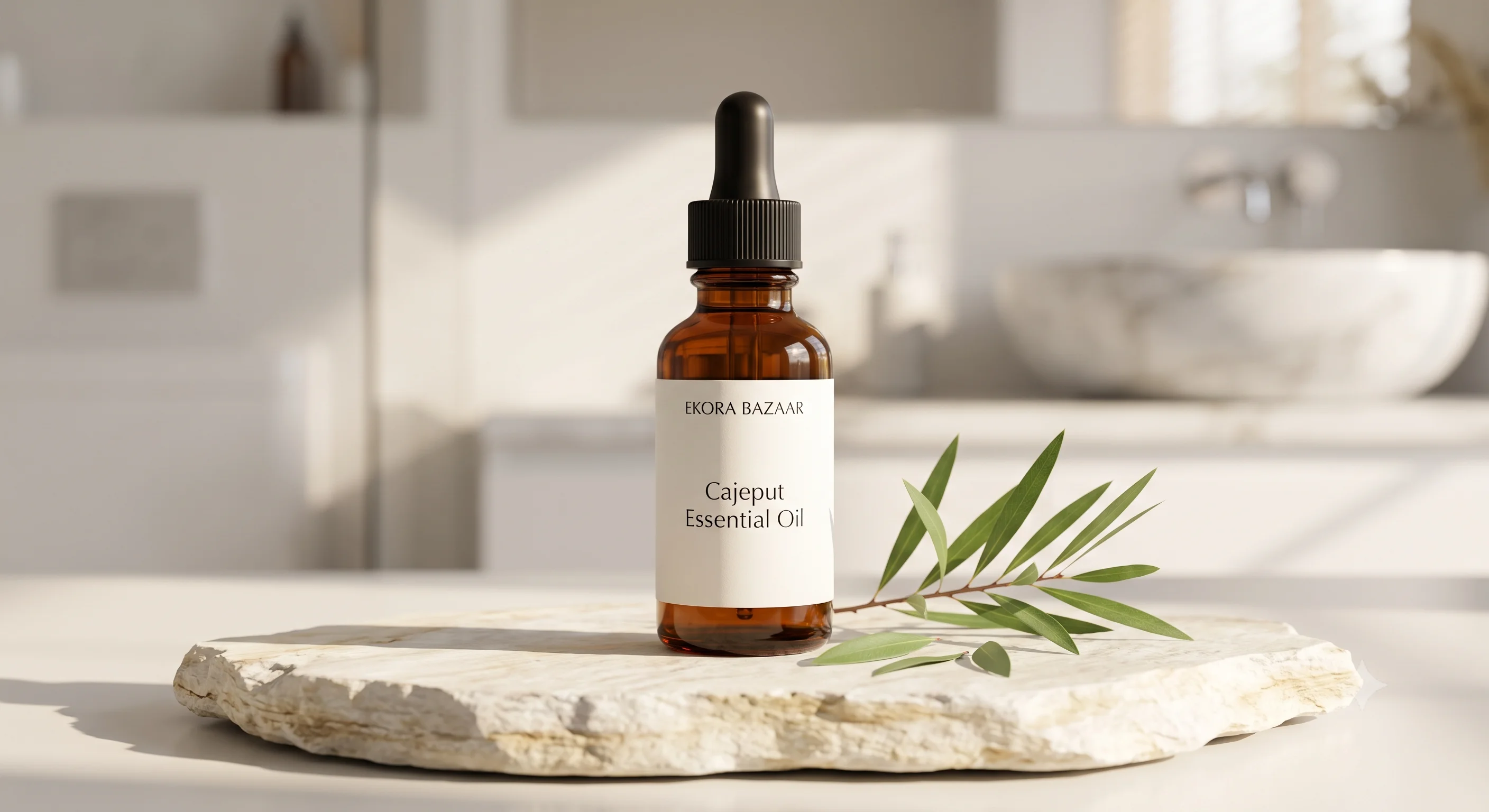 CAJEPUT ESSENTIAL OIL STEAM DISTILLED, 100% PURE AND NATURAL ORIGIN INDONESIA
